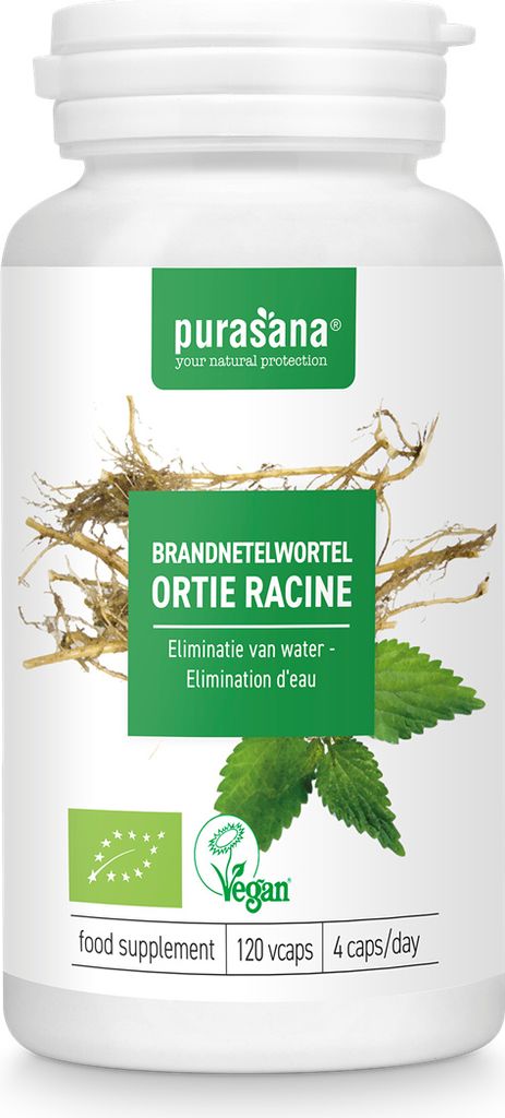 Brennnesselwurzel120 Kapseln (210 mg) - PURASANA