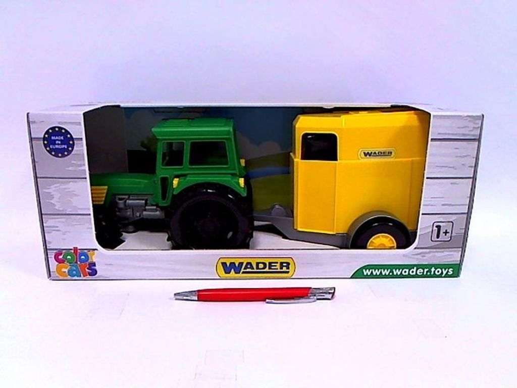 Color Cars Traktor mit Pferdeanhänger