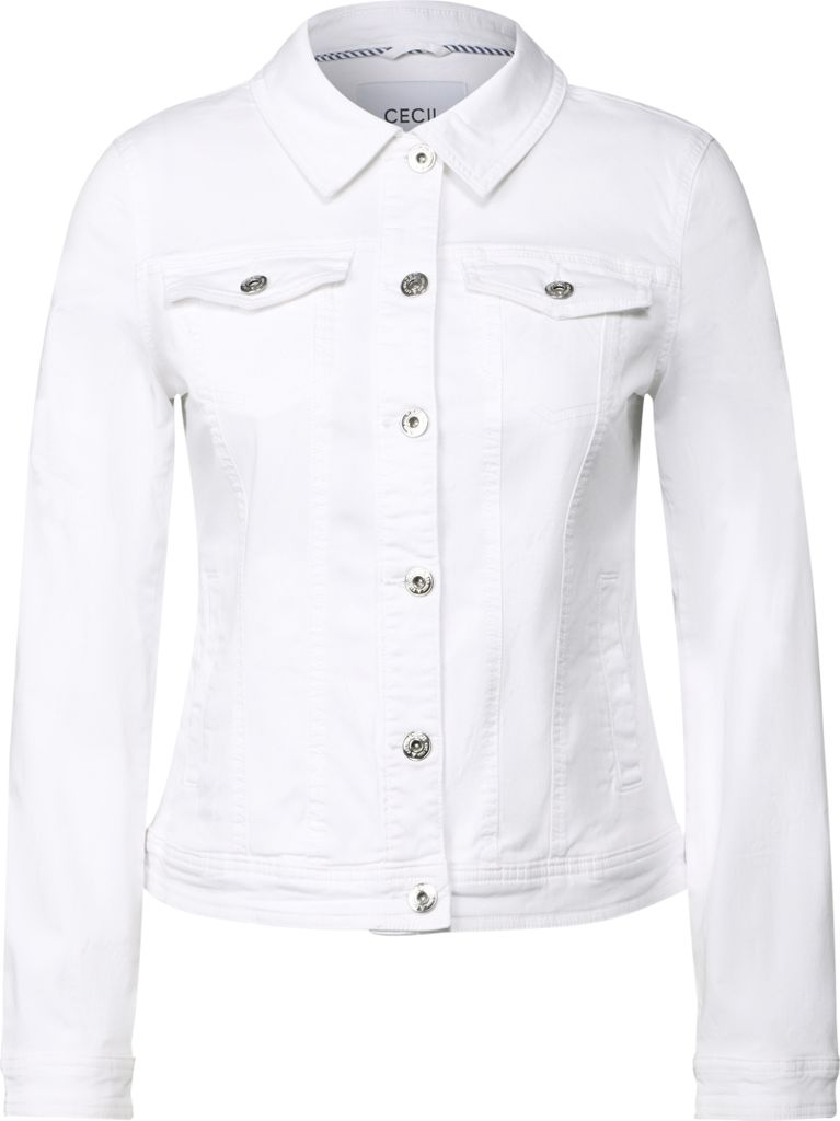 NOS Denim Jacket White 10000 White Größe S