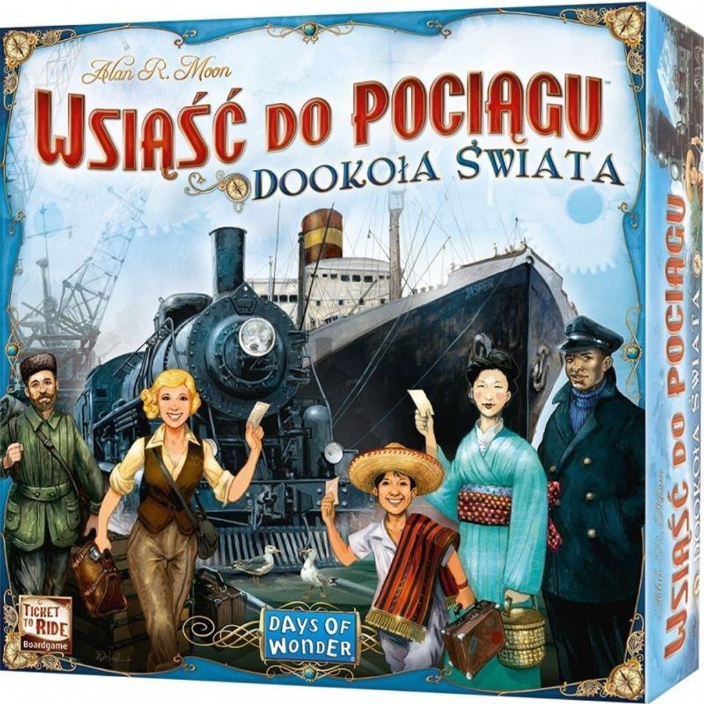 Wsiąść do Pociągu Dookoła Świata Produktbild 
