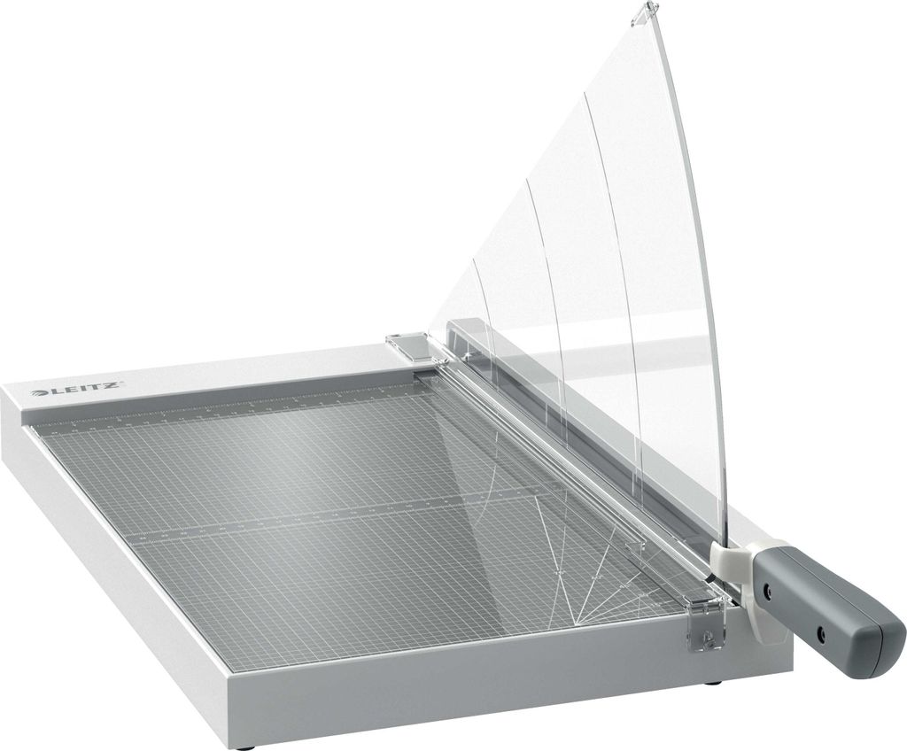 Leitz 90210000, 15 Blätter, Handklemme, Edelstahl, A4 Maxi, 80 g/m², Glas