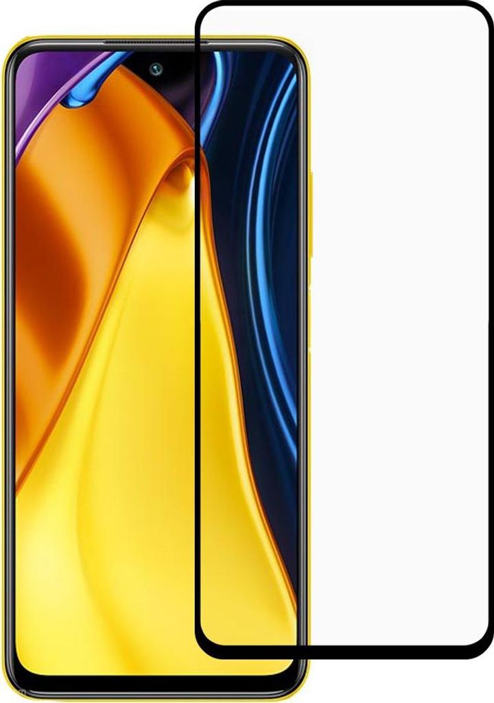 Xiaomi Redmi Note 10 5G Displayschutz - Full-Cover 9H Panzerglas - Schwarz