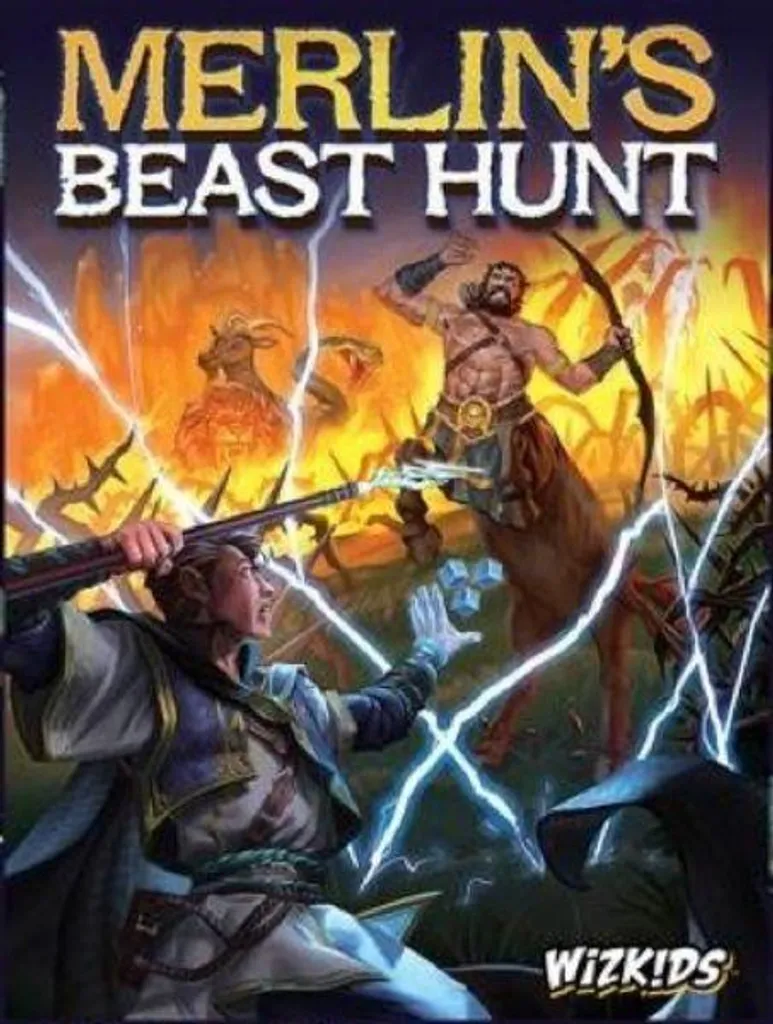 Jeu de plateau familial La Chasse aux Bêtes de Merlin pour 2-4 joueurs