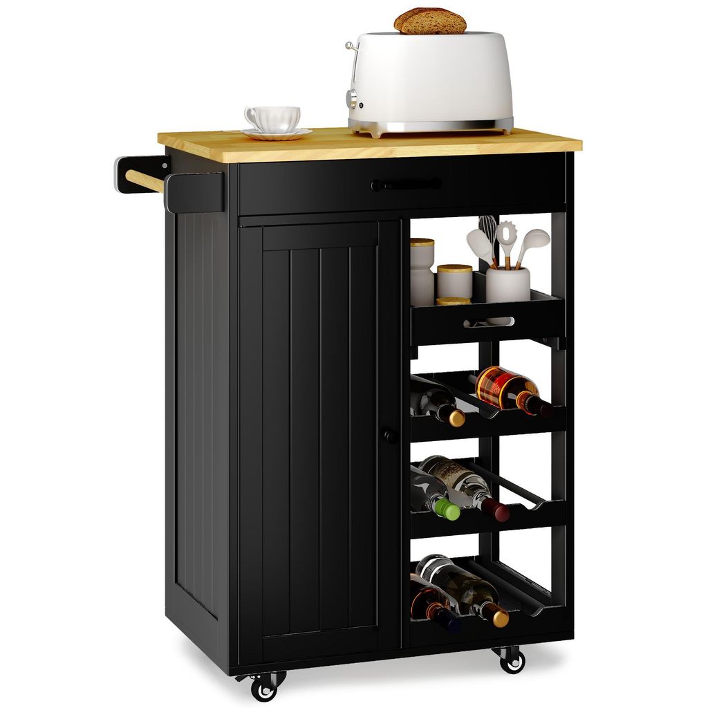 Wózek kuchenny BEALIFE KC52 64x36x91 cm | Z kółkami z Zdjęcie produktu 