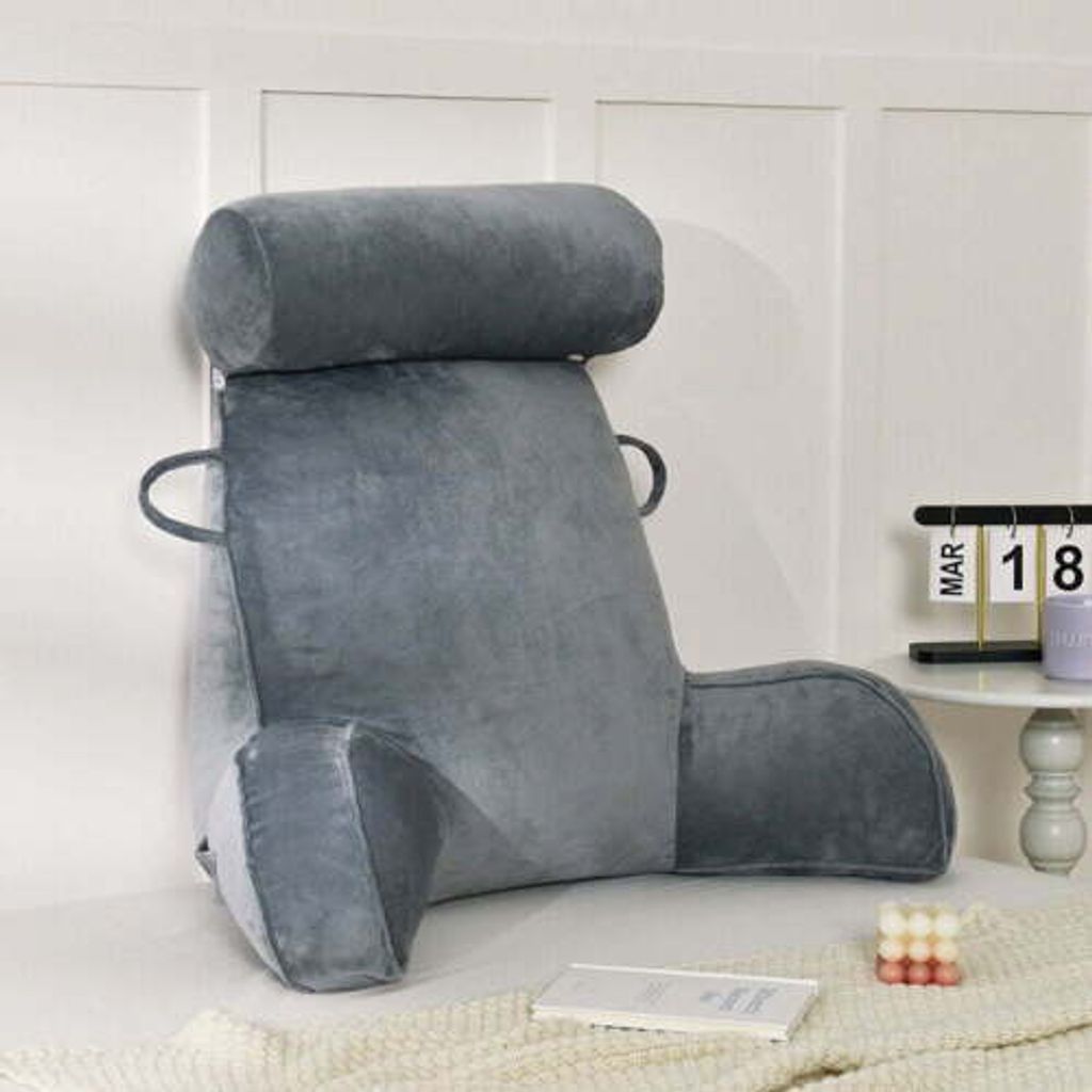 Imtrub Bett-Lesekissen - Rückenlehne Mit Armstützen Für Bett Und Sofa