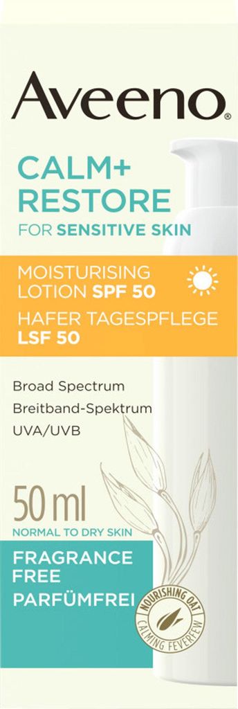 Aveeno Calm+ Restore Hafer Tagespflege Cre.Lsf 50 50 ml