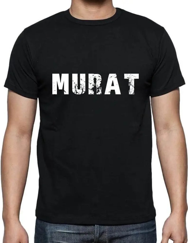 Herren Grafik T-Shirt Murat Öko-Verantwortlich Vintage Jahrgang Kurzarm Lustige Druck Geburtstag Geschenk Mann