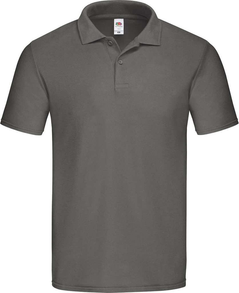Fruit of the Loom - "Original" Poloshirt für Herren BC4815 (2XL) (Hellgrau)