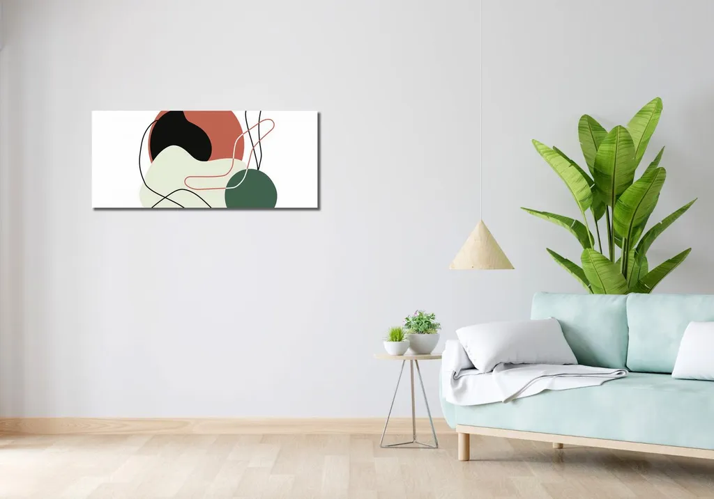 Tableau pour Salon et Bureau Surfaces 100x40 cm - Ambiance Design Chic