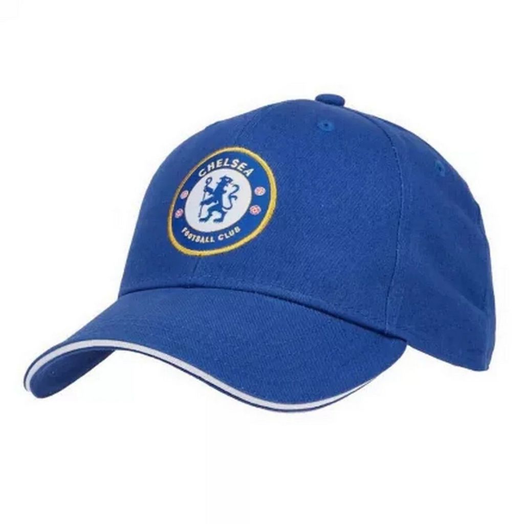 Chelsea FC - Baseball-Mütze Sandwichschirm BS3879 (Einheitsgröße) (Königsblau)