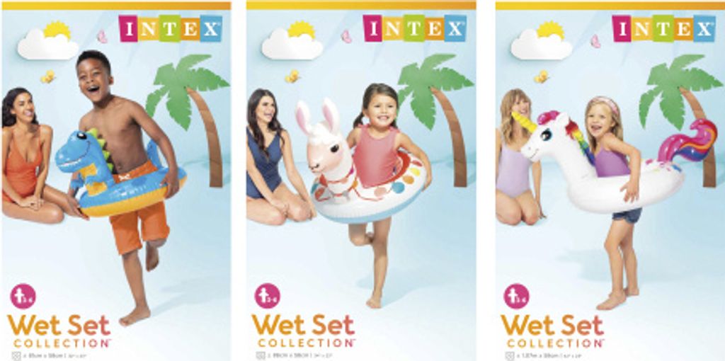 INTEX Nafukovací kruh Zvířátko 86×58cm (36ks/krt) Obrázek produktu 