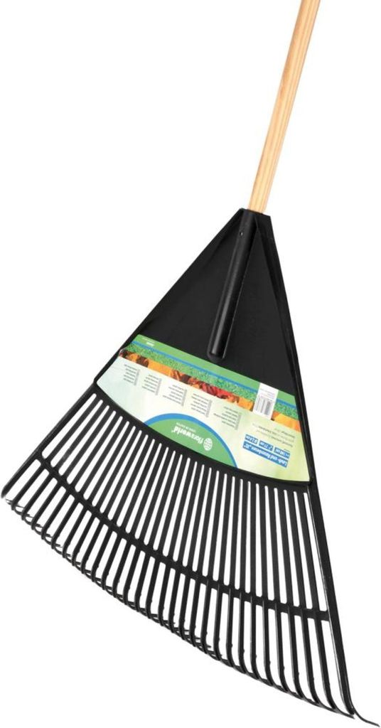 floraworld Laub-/Rasenbesen XL 140cm mit Stiel Produktbild 