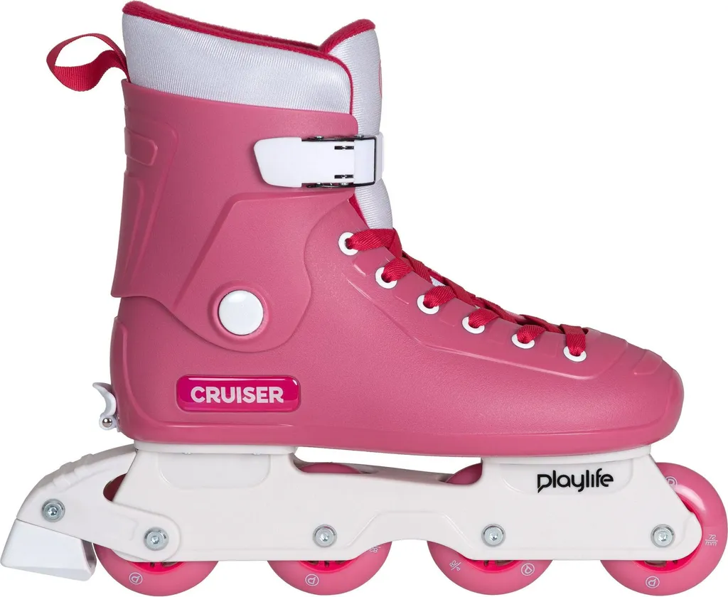 Fini les pieds douloureux : Rollers Playlife Cruiser Pink confort 39-42