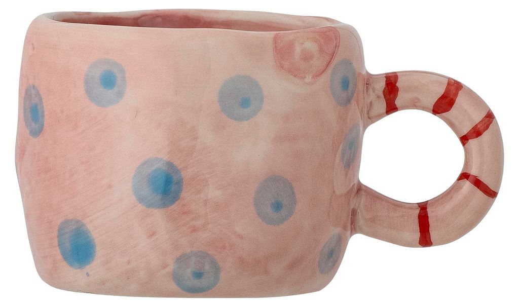 Tazza Bloomingville Nini, Rose, gres porcellanato Immagine del prodotto 