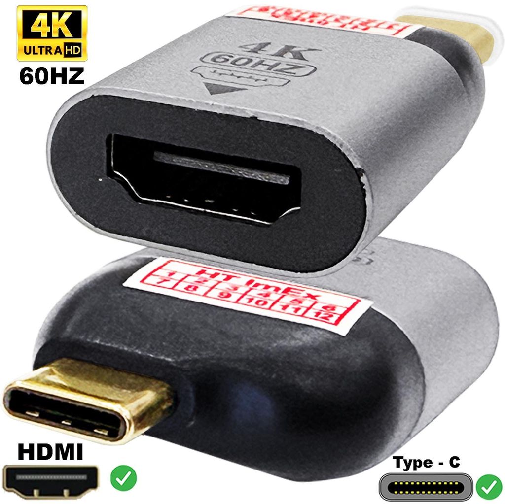 Adapter Konverter USB-C Stecker auf HDMI Buchse 4K TV kompatibel mit iPad Pro m?i (M4, M5)