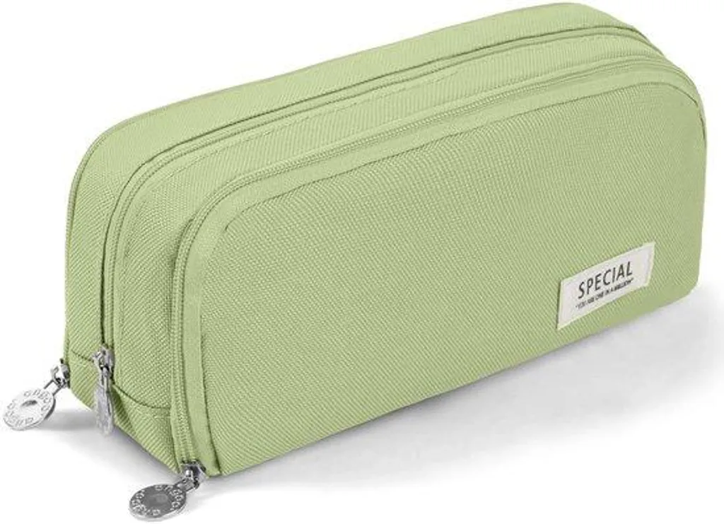 Trousse zippée noire à triple capacité de stockage format bureau XL