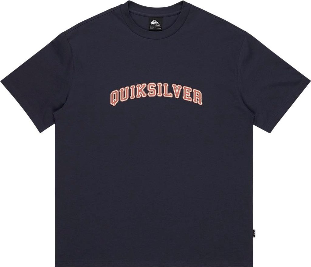 Quiksilver Pto Fare Well Kurzarm-t-shirt Schwarz S Mann Schwarz S