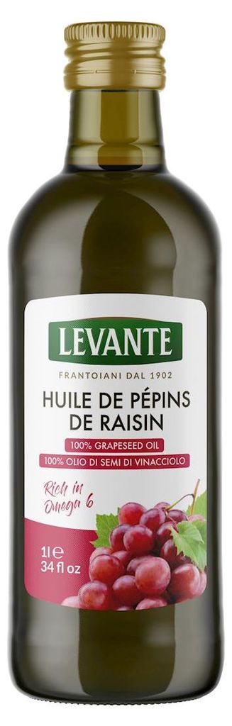 OLEJ Z PESTEK WINOGRON 1 L - LEVANTE