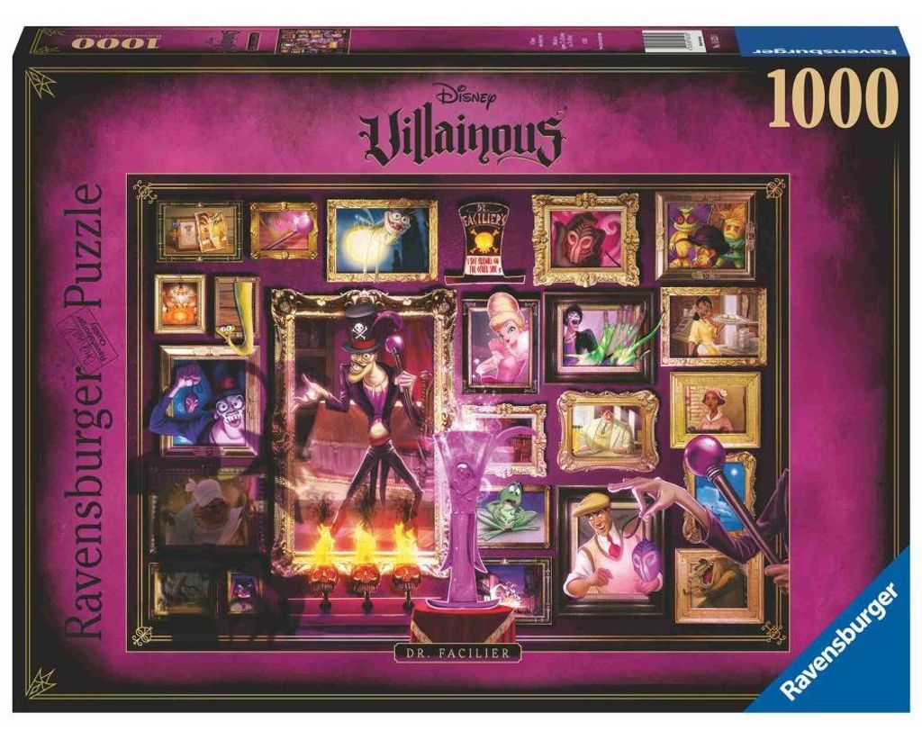 Villainous: Dr. Facilier | (puzzle 1000 Pz) – Giocattolo – Immagine del prodotto 