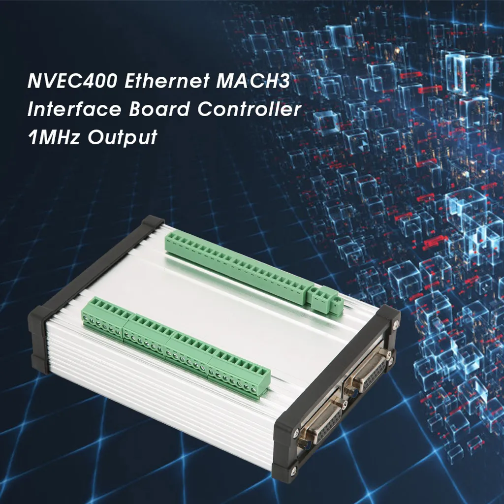 Contrôleur CNC Ethernet NVEC 6 axes avec isolation pour MACH3 stable - 6