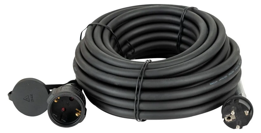 DAP H07RN-F 3G2.5 Câble de rallonge Schuko 20 m robuste et fiable