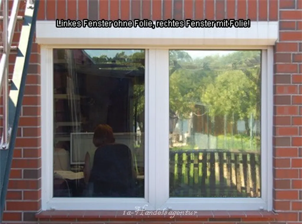 Film miroir 152 x 900 cm film de protection solaire rejet thermique 53%