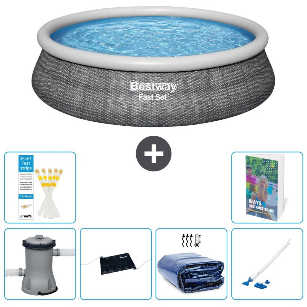 Bestway Fast Set Rund - 457x84 cm - 7-teilig S252