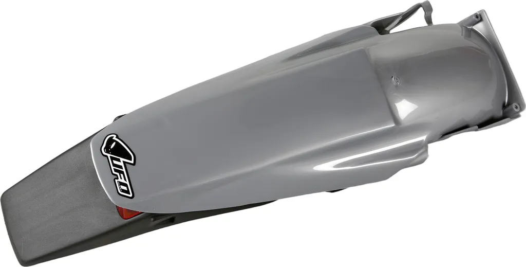 Garde-boue arrière avec feu intégré pour moto KTM R Fdr Silver Ufo
