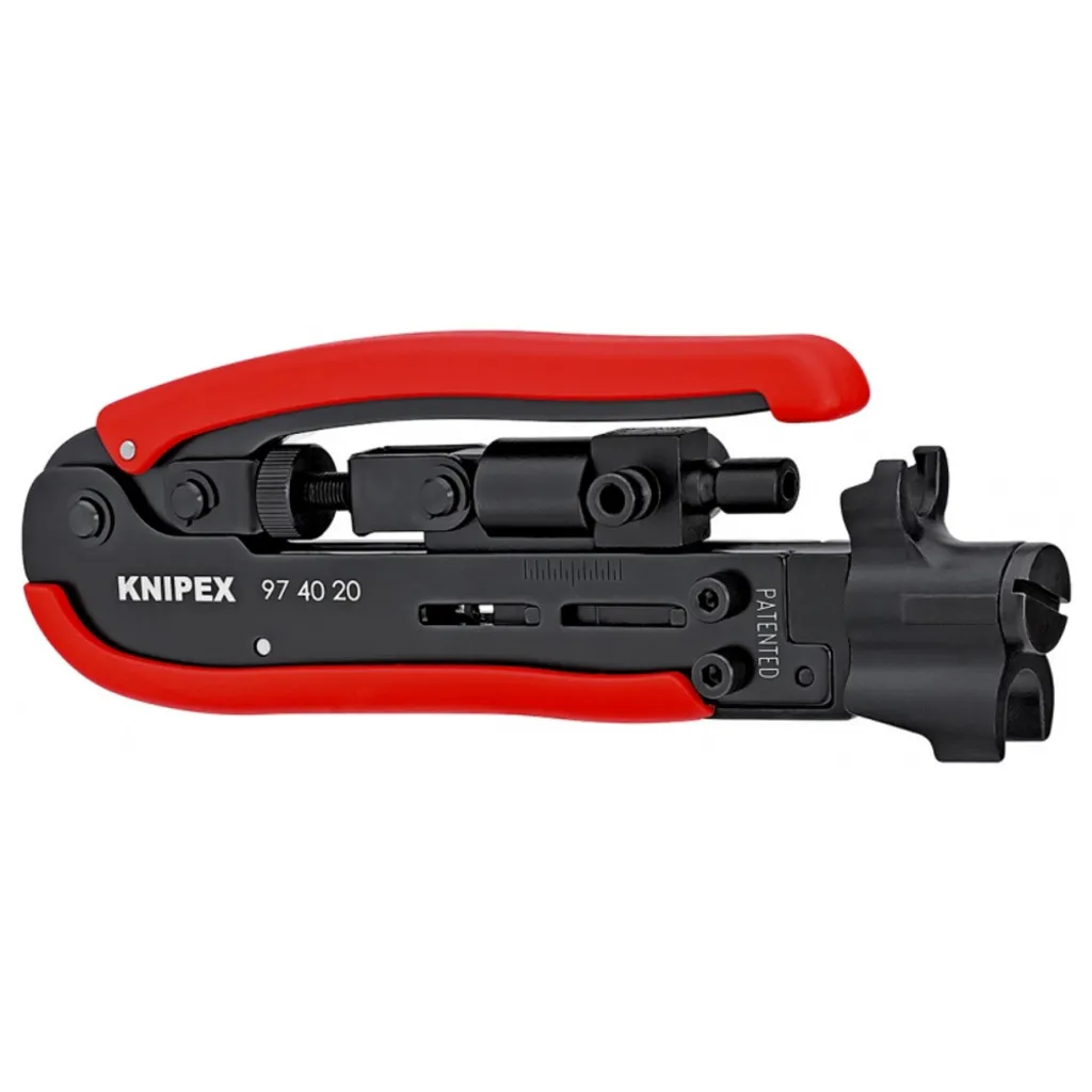 KNIPEX 97 33 02 Outil de compression multibloc pour embouts de câbles - 5