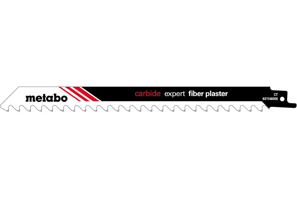 Coupez sans effort le plâtre fibreux avec la lame Metabo 300 x 1,5 mm