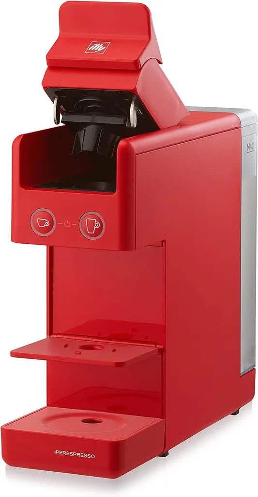 Machine à café compacte Illy Y3.3 Rouge idéale pour petits espaces
