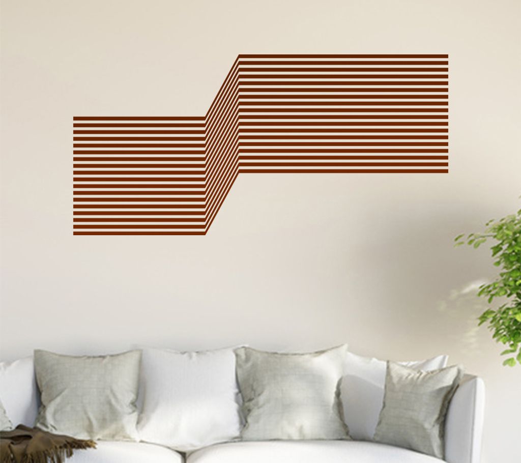 Retro Design Wandtattoo in 6 Größen - Wandaufkleber Wall Sticker - Dekoration, Küche, Wohnzimmer, Schlafzimmer, Badezimmer