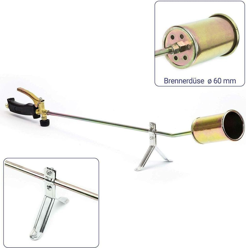 Gasbrenner 58 KW + Ständer + 5 Meter Schlauch + Adapter Produktbild 3