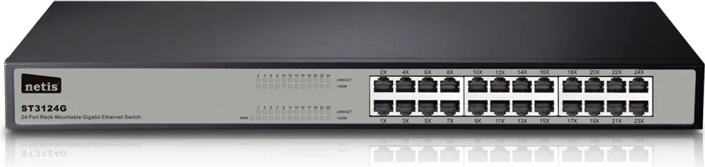 Switch STONET ST3124GS 24 Porte: Soluzione Gigabit per Uffici
