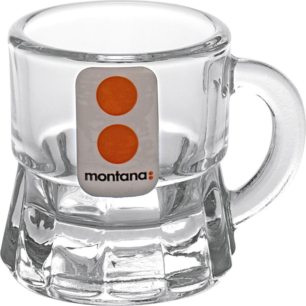 montana 057872 Stamper mit Griff Poco 2cl, klar (3er-Pack) Produktbild 