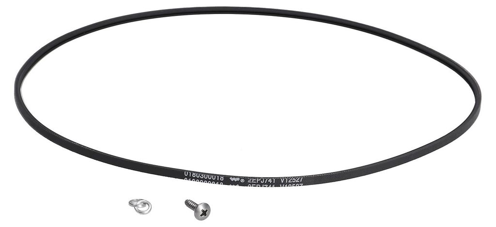 easyPART passend für 70062365 CANDY/ HOOVER Keilrippenriemen 741PJ2E für Lüfterrad Haier 0180300018 in Trockner