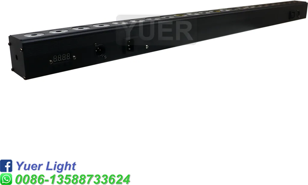 Solution Éclairage Mural LED 24X4W DMX 100W RGBW contre Murs Ternes - 5