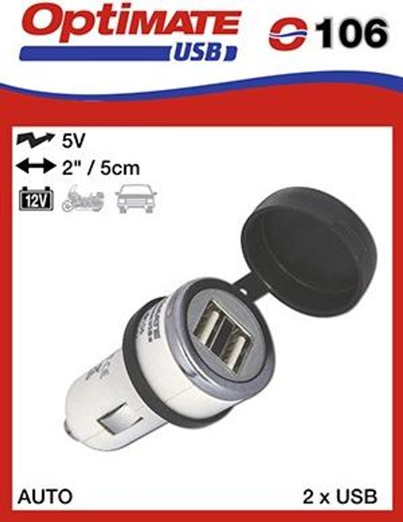 USB CONNECTOR CHARGER für Zigarettenanzünder 3300mA (EL) Produktbild 