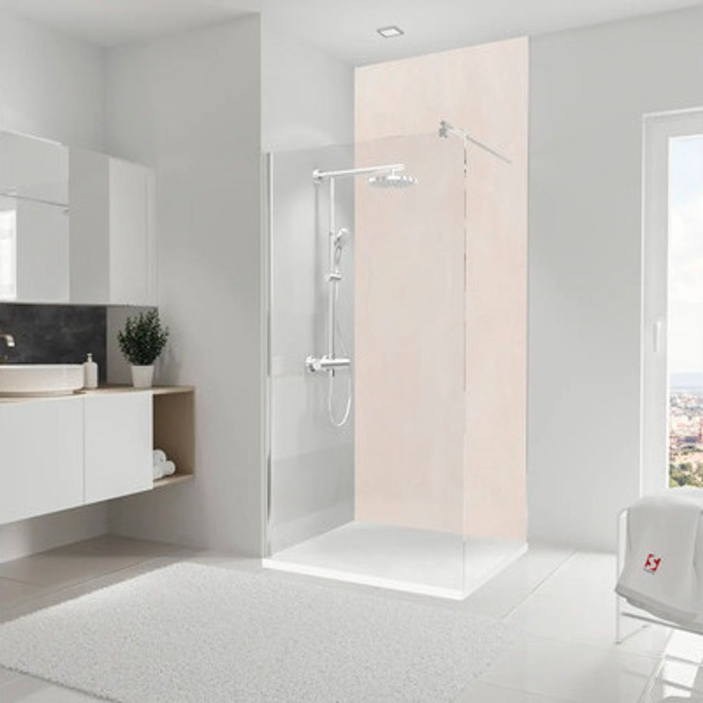 Duschrückwand SCHULTE DecoDesign Putzoptik beige 255 x 100 cm D1901025 540