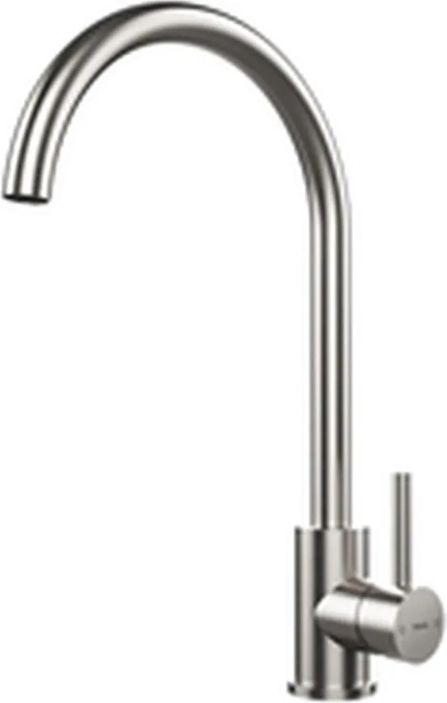 Robinet Mitigeur de Cuisine Teka en Inox Brossé avec Bec Pivotant Ergonomique