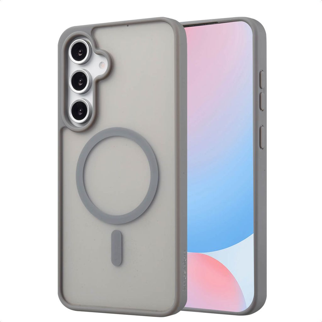 imoshion Color Guard Back Cover mit MagSafe Samsung Galaxy S24 FE - Grau