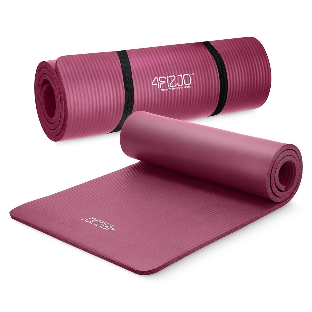 4FIZJO Fitnessmatte 180 x 60 x 1 cm, NBR, rutschfest, Produktbild 