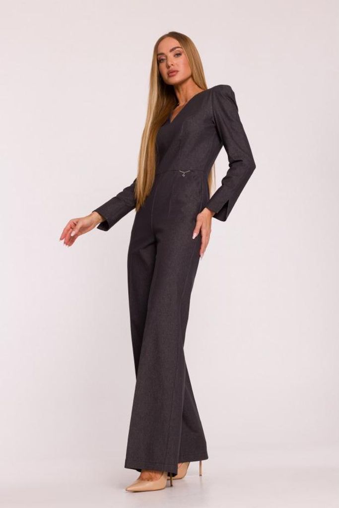 Made of Emotion Jumpsuit für Frauen Falderedo M883 graphit S