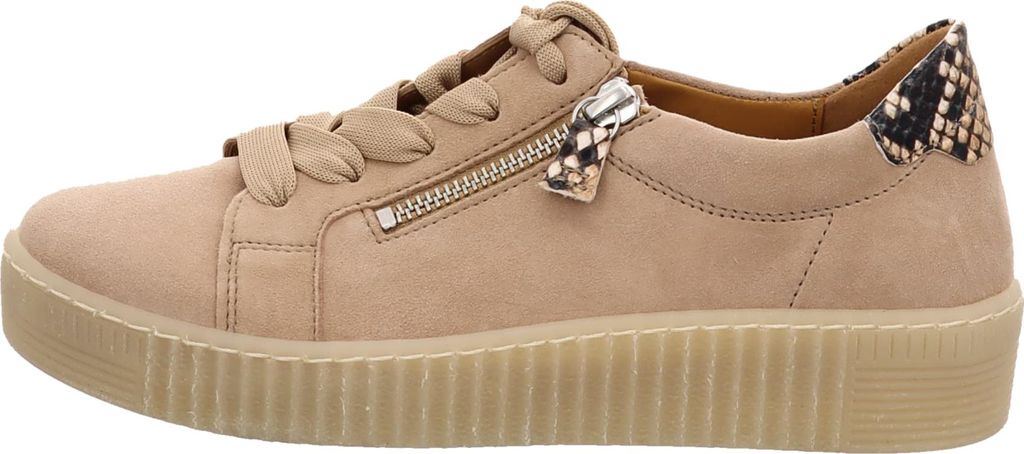 Gabor Sportliche Schnürschuhe Weiblich 32313730313834 Beige 40 1/2 EU