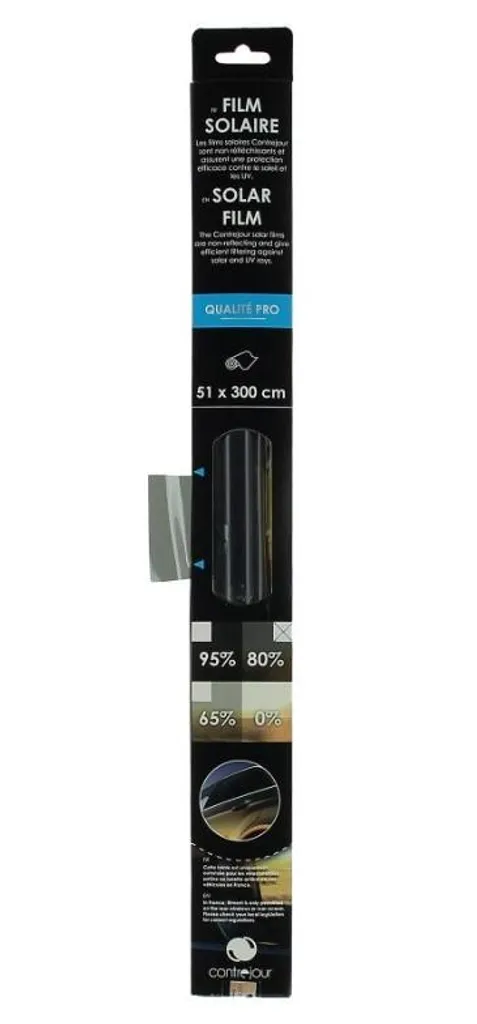 Film teinté CONTREJOUR 463902 Boîte - Protection solaire auto 75x300cm