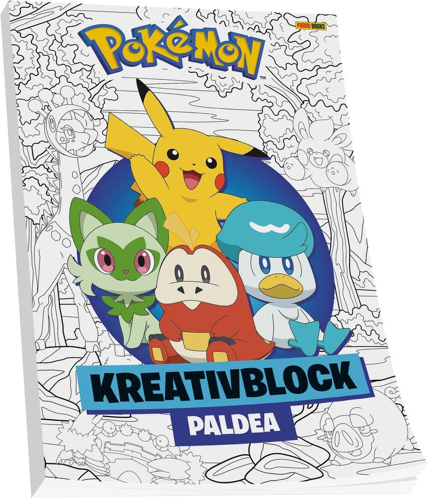 Pokémon: Kreativblock Paldea Produktbild 