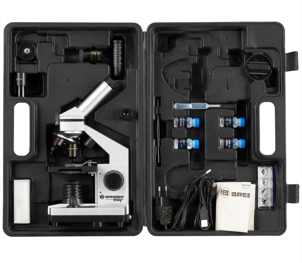 Microscope Bresser Junior pour enfant avec kit d'accessoires complet - 7