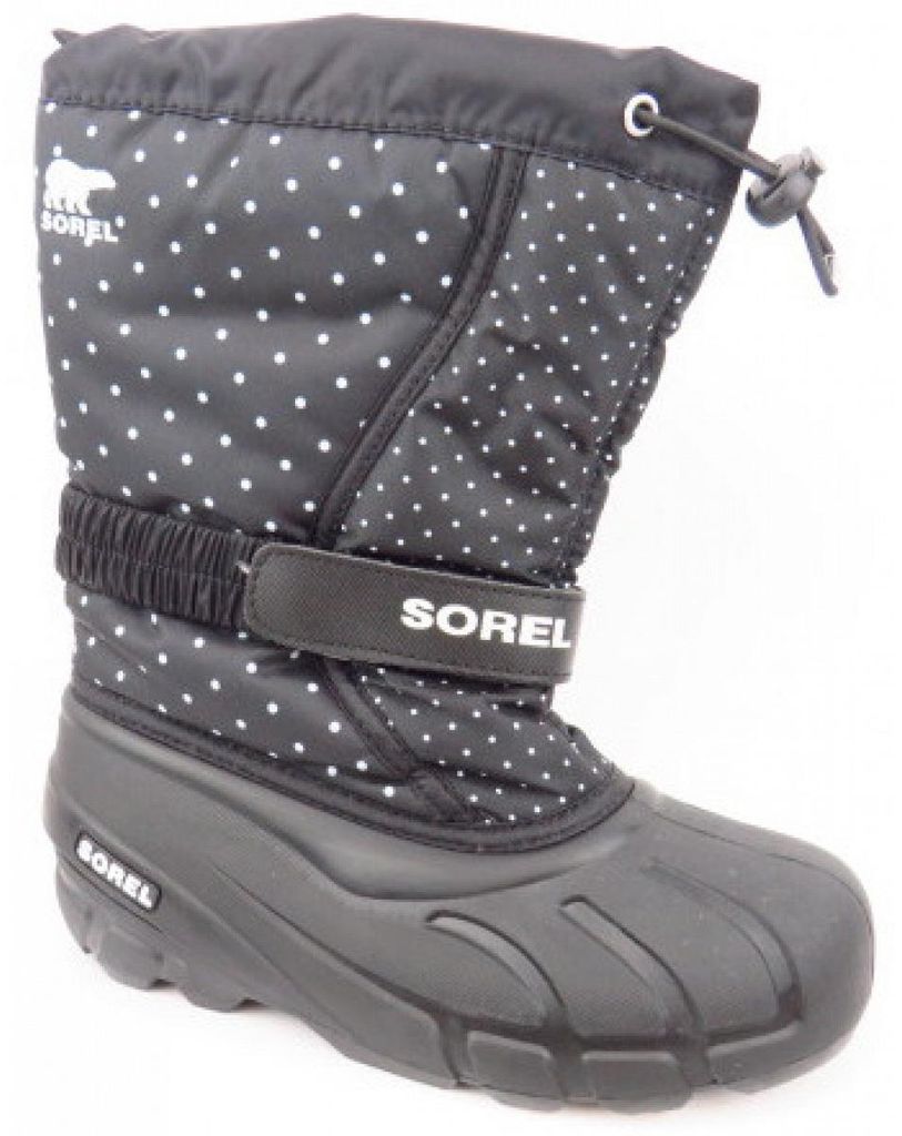 Sorel Youth Flurry Print Boots Schwarz in Gr. 37