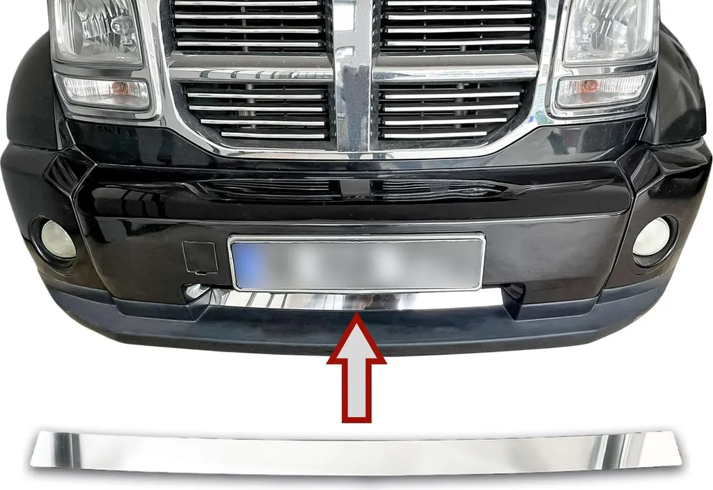 Réparer et Protéger le Pare-chocs Dodge Nitro avec l'Inox Chrome V2A