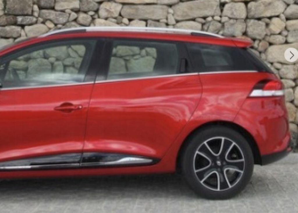 Renault CLIO IV Kombi - Chrom-Seitenfensterleisten